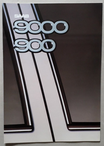 Brochure gamma saab 900 - 900, 9000