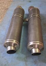 Terminali Scarico Marmitta Artigianale In Titanio Night Rod Special VRSCDX 08-17