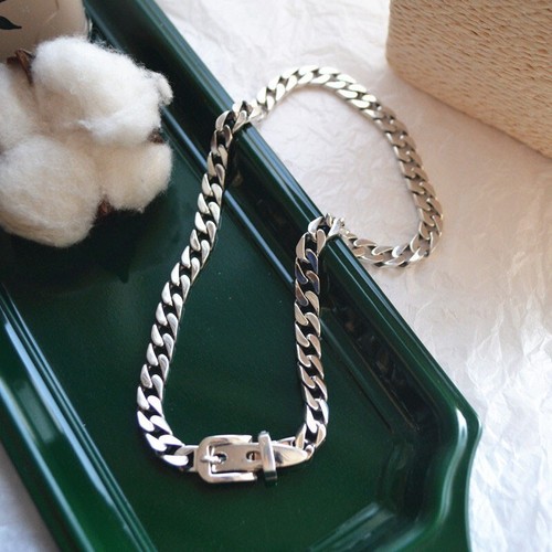 Collana catena spessa - , argento