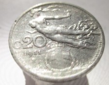 Vittorio Emanuele III (1900-1946) 20 Centesimi 1911 Periziata qSPL