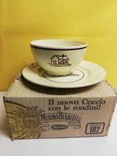 Mulino bianco Il Coccio CON LE RONDINI tazza piatto 84 In Scatola CUP BARILLA 