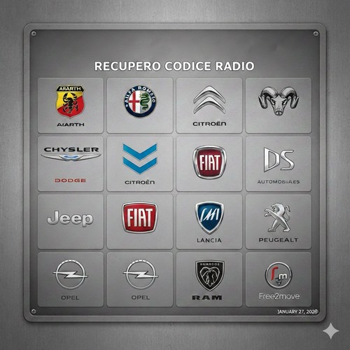 Codice sblocco autoradio fiat - sblocco,