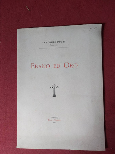 Tancredi pozzi ebano ed oro - tancredi,