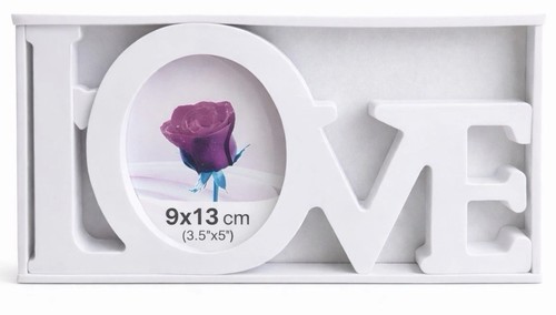 Cornice portafoto love bianca - cornice,