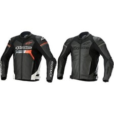 Giacca Moto Alpinestars GP Force - Giacca In Pelle Da Uomo Con Fodera Termica