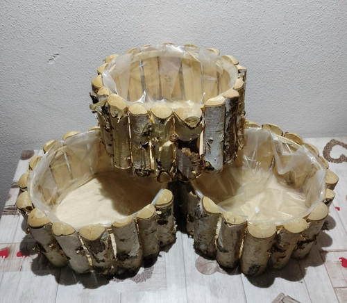 Set fioriere legno - 3,