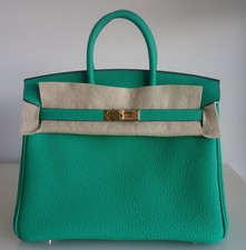 Borsa Birkin 25 togo menta