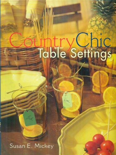 Country chic table - country,