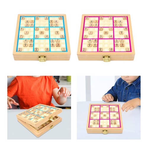 Set puzzle sudoku - di, legno