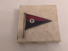 AUTOMOBILE CLUB VALLE D'AOSTA  TARGA ORIGINALE SMALTATA  APPLICATA SU  MARMO