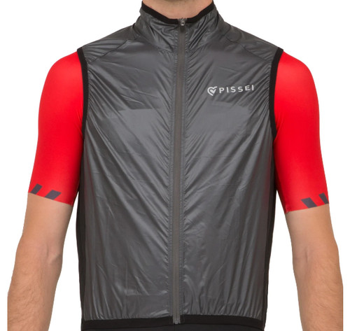 Pissei gilet amiata nero - gilet,