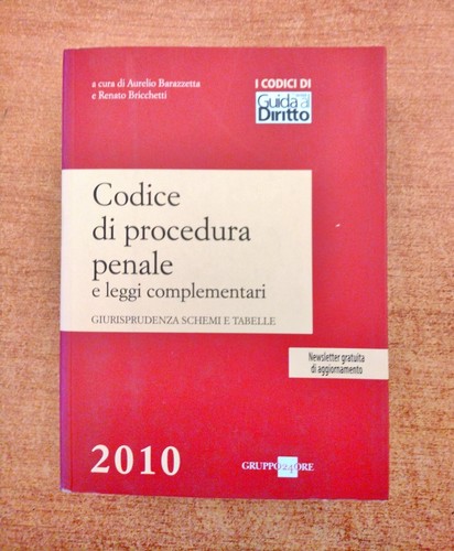 Codice procedura penale - penale, e