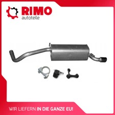 Per Vw Polo V 1.2 TSi (2009-2014) Silenziatore Scarico Con Kit di Montaggio