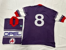 Maglia Fiorentina SOCRATES N 8 Opel Lanetta Calcio Vintage  1983/84 Anni 80
