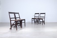 4 Sedie pieghevoli vintage in