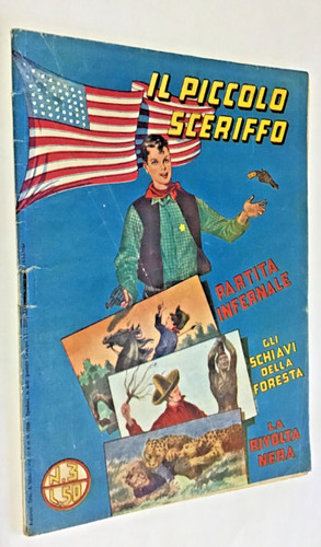Piccolo sceriffo albo oro - sceriffo, d'oro