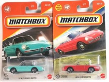 2 Car Lot Matchbox - Alfa