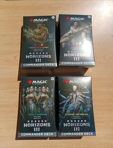 Magic set commander decks - 4,