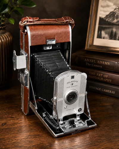 Vtg polaroid land camera - land, model