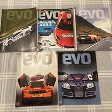 Evo Car Magazines Bundle x5