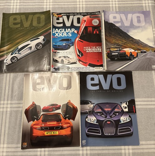 Evo car magazines bundle - evo,