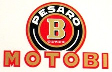 ADESIVI DECALCOMANIE A SECCO LOGO SERBATOIO MOTOBI AD880085