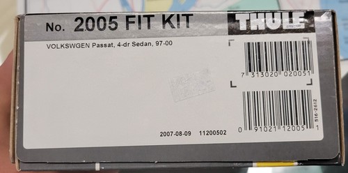 Thule fit kit - thule, 2005