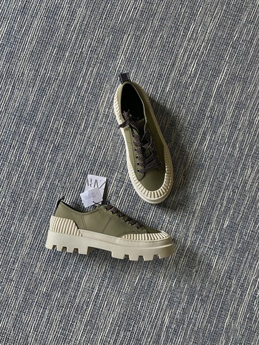 Scarpe ginnastica zara kaki - da,