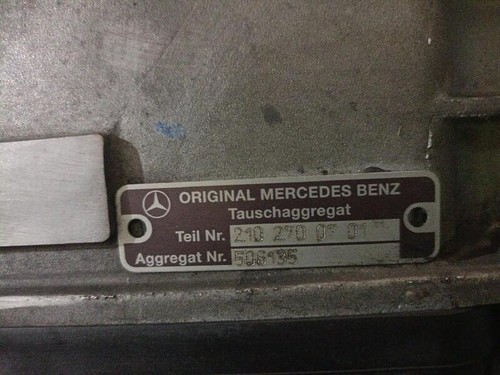 722640 cambio mercedes benz - cambio, mercedes-benz