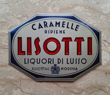 Targa pubblicitaria vintage