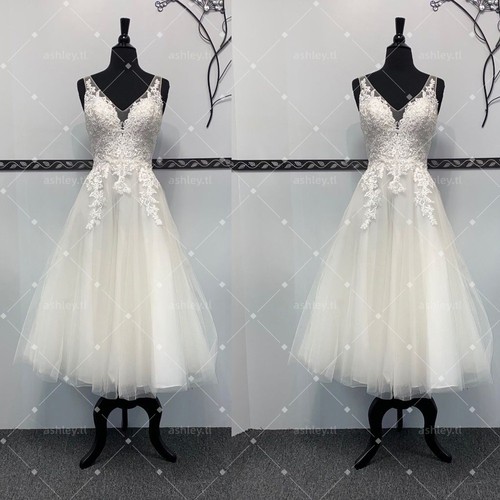 Abito sposa scollo v - abito, a