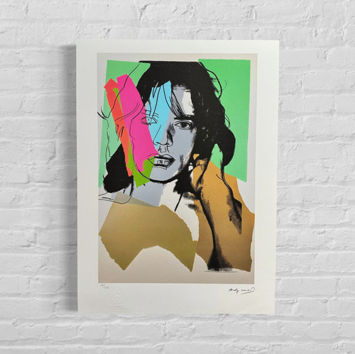 Andy warhol mick - andy, jagger