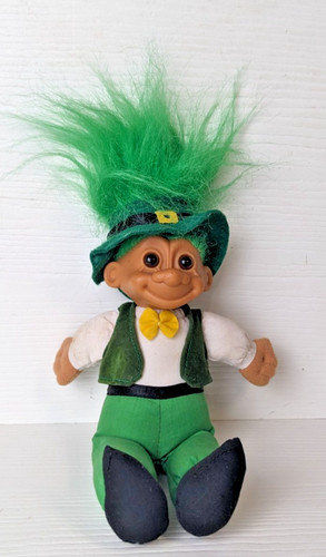 Vintage russ folletto troll - russ, 8"