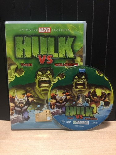 Dvd hulk thor wolverine - vs,