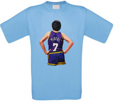 Polo Basket Pete Maravich Tutte Le Taglie NUOVO