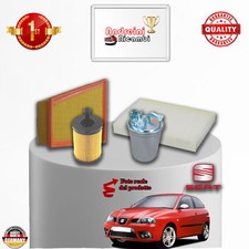 KIT TAGLIANDO 4 FILTRI SEAT IBIZA IV 1.9 TDI CUPRA R 118KW DAL 2007 -> 2009