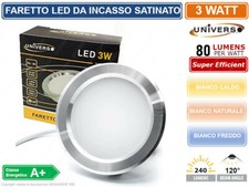 FARETTO LED ROTONDO ULTRA SLIM