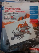 libri scolastici Come Nuovo  Seconda media. La Geografia Per Tutti. Zanichelli 