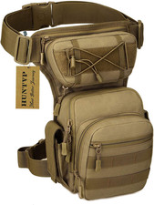 Marsupio Cosciale Tattico Militare Borsa Gamba Moto Molle Impermeabile per Campe