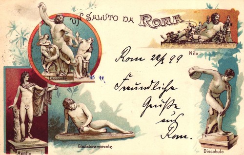 Italia saluto da roma - saluto, roma"