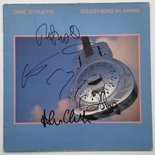 SIGNED MARK KNOPFLER ILLSLEY