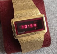 Orologio Vintage Rotante Led