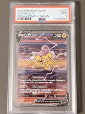 POKÉMON Raikou V GG41 Crown Zenith regale ITALIAN – PSA 9 Mint – Full Art Raro