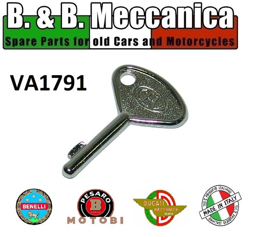 Chiave metallo modello cev - in,
