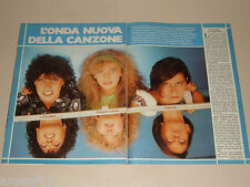 ROSSANA CASALE DIANA EST LU COLOMBO clipping articolo fotografia 1983 AT14
