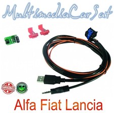 Ripristino Recupero USB AUX IN Cambio Autoradio Alfa Romeo Fiat Lancia - 5801