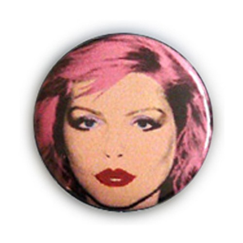 Badge blondie pop - disco, queen