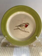 Piatto uccellino dipinto