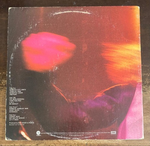 Bob seger bullet vinyl - seger,