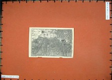 Vecchia Stampa Antica